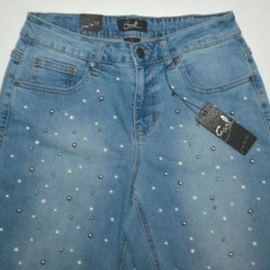 New Earl Light denim jean short size 8